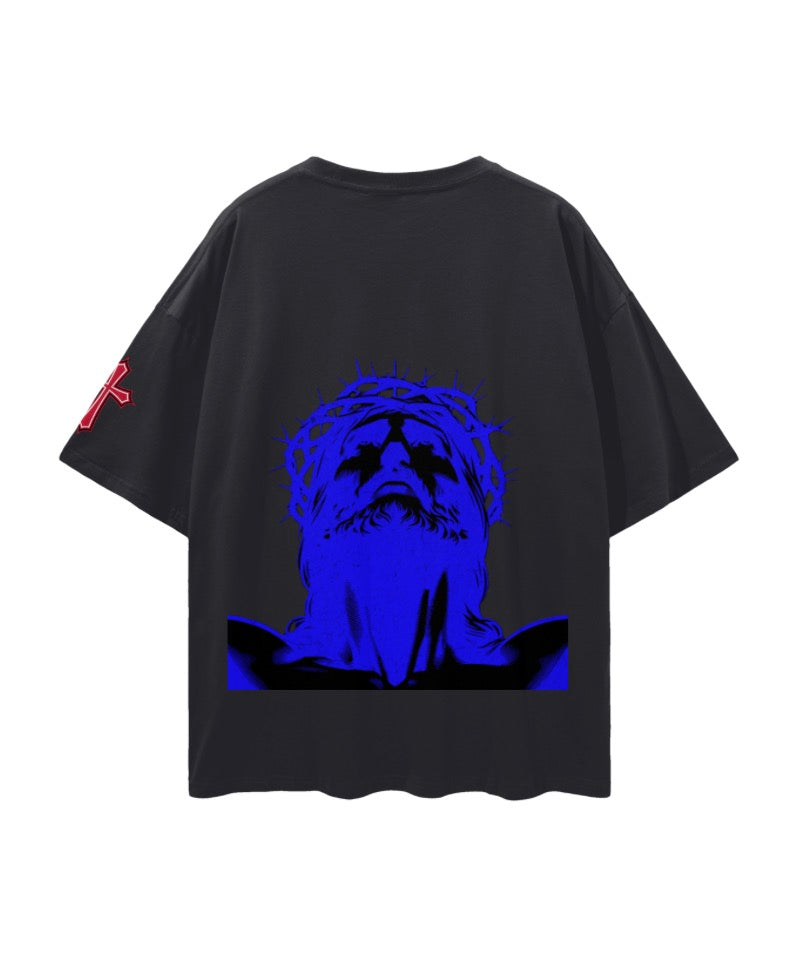 Black Forever Spirit Apparel Loose Drop Shirt