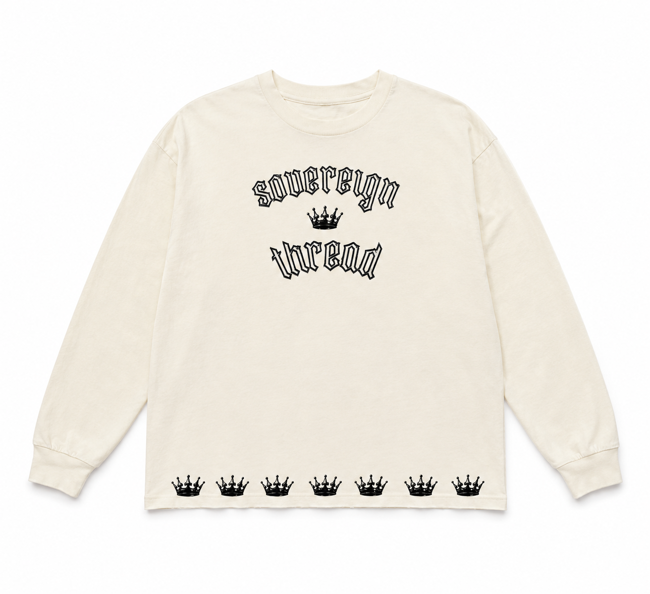 ST DISTRESSED LONG SLEEVE TEE