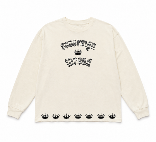 ST DISTRESSED LONG SLEEVE TEE