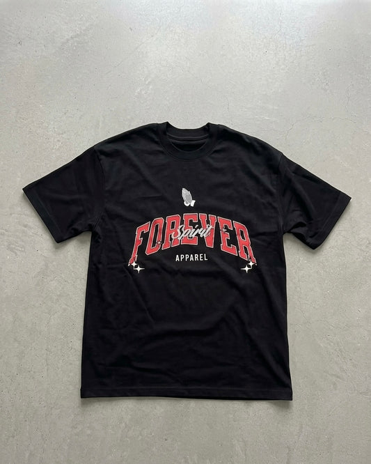 Black Forever Apparel Loose Drop Shirt