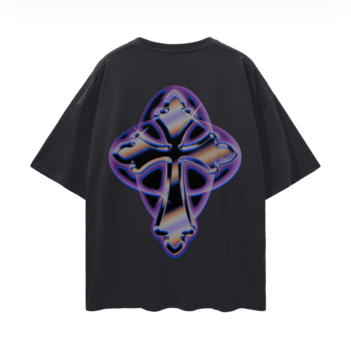 Black Forever Apparel Loose Drop Shirt